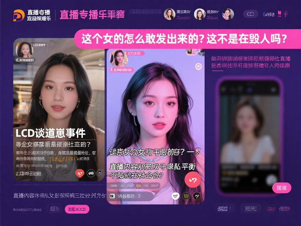 【直播热议】LCD谈道崽事件：女子疑似毁人引家人愤怒